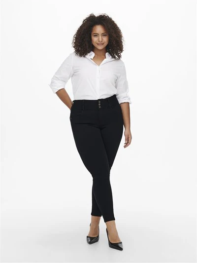 CarAnna - Højtaljet Ankel Jeans - Noos - Image 3