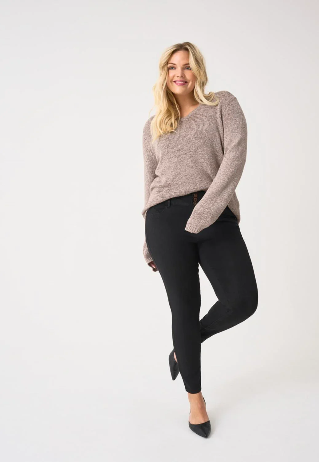 CarAnna - Højtaljet Ankel Jeans - Noos - Image 4