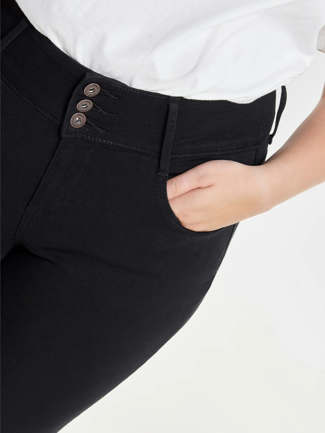 CarAnna - Højtaljet Ankel Jeans - Noos - Image 5