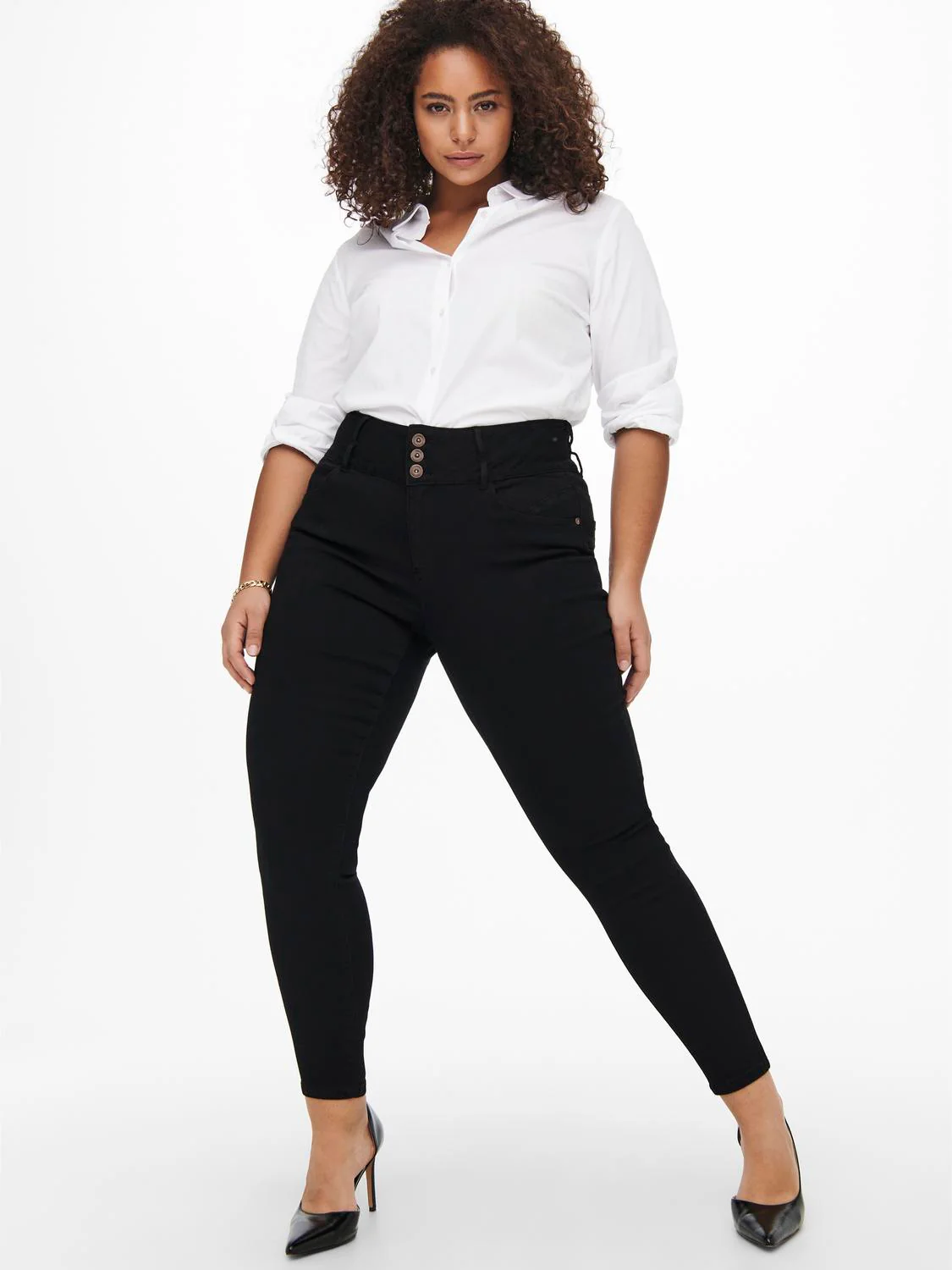 CarAnna - Højtaljet Ankel Jeans - Noos - Image 7