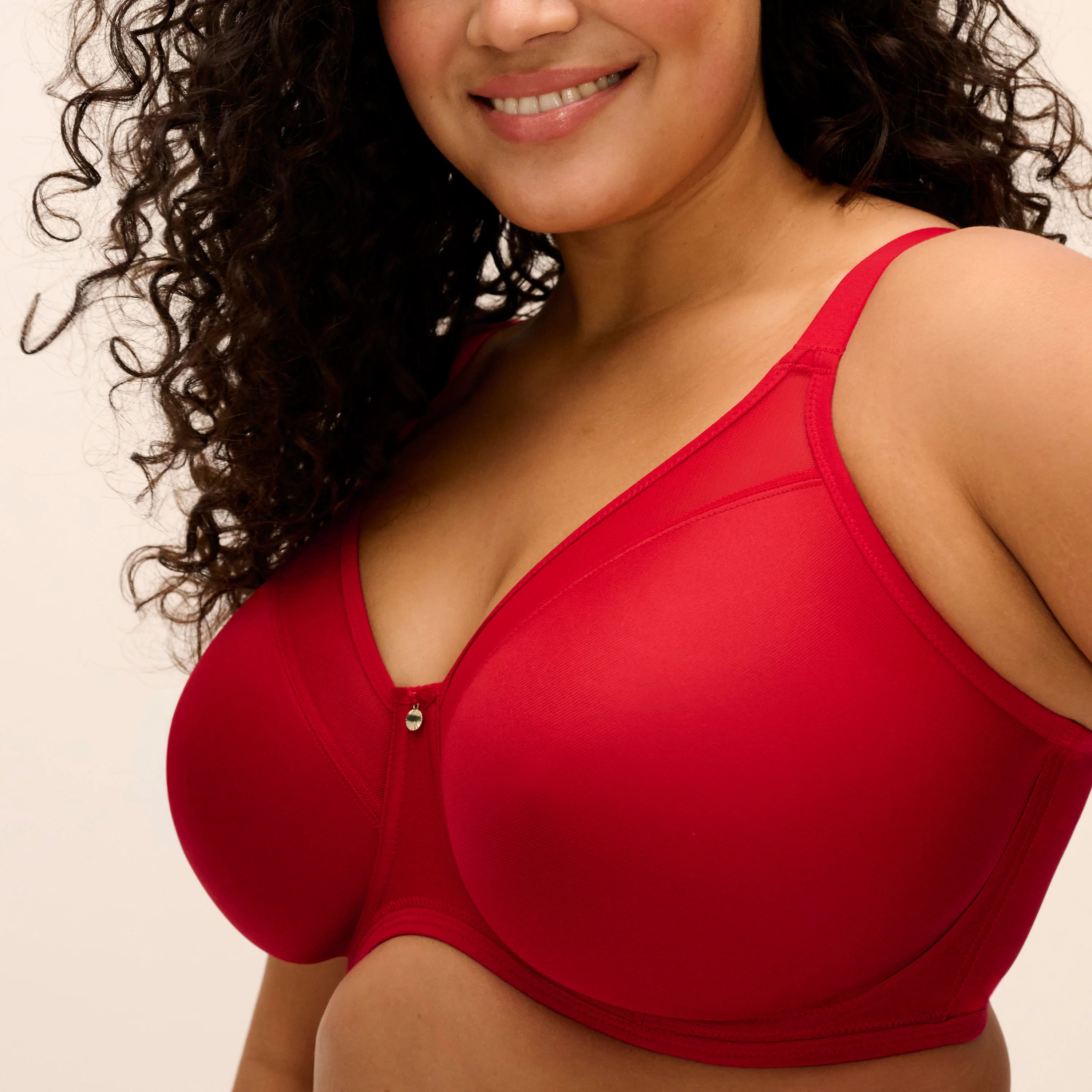 ELOMI - SMOOTH BH - HAUTE RED