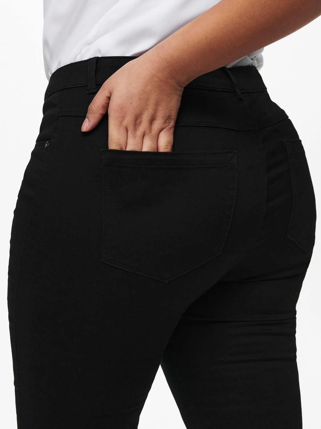 CarAugusta HW Skinny Black Jeans - 3 længder - Noos - Image 13