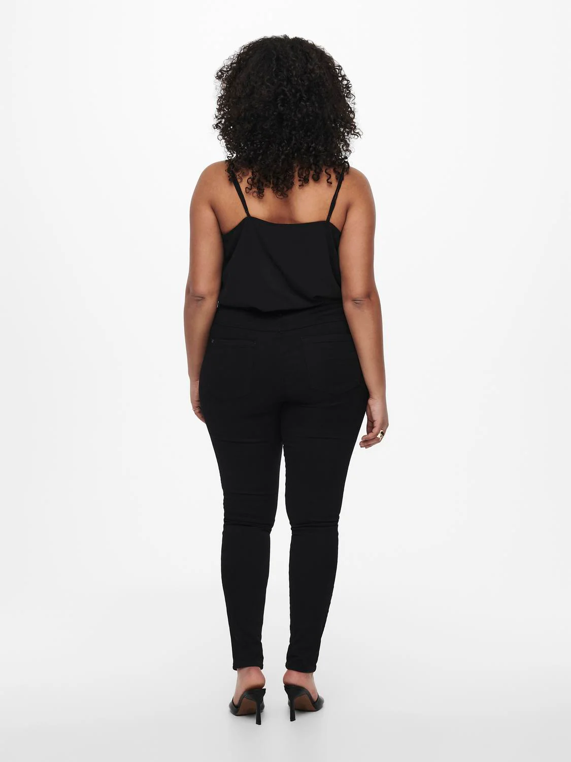 CarAugusta HW Skinny Black Jeans - 3 længder - Noos - Image 9