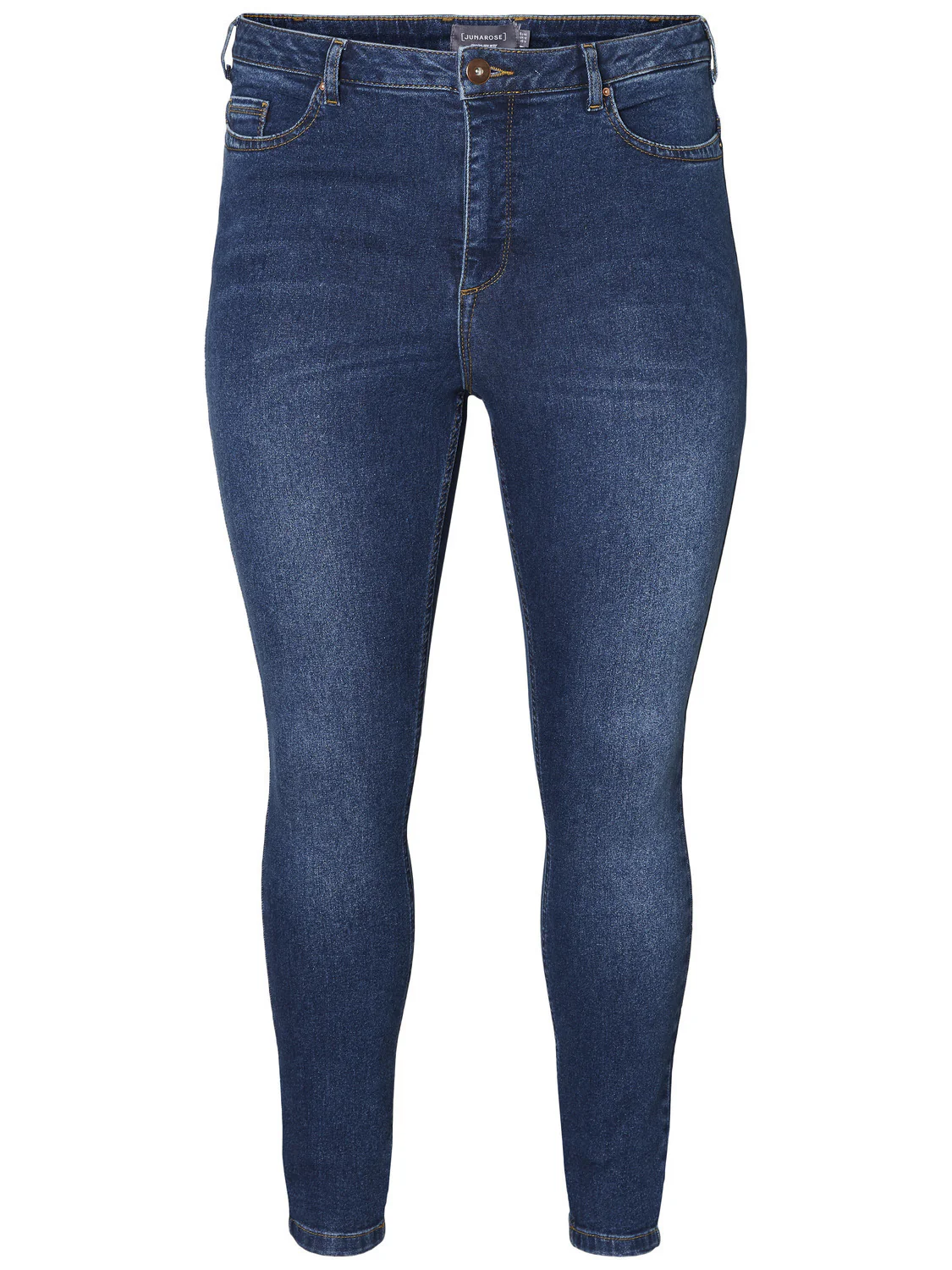 Stretchy jeans med høj talje smalle ben fra Junarose! - Image 5