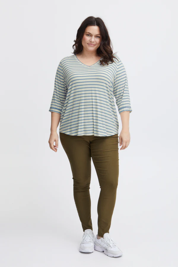 SWFEPORSI TEE 2 - Stribet T-shirt - Image 6