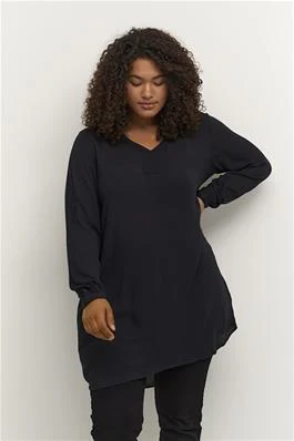 Tunic i crepe-viscose fra Kaffe Curve! - Image 11