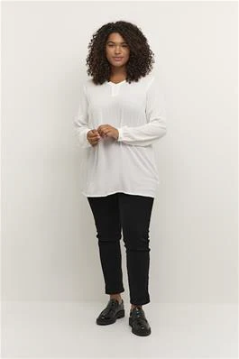 Tunic i crepe-viscose fra Kaffe Curve! - Image 6