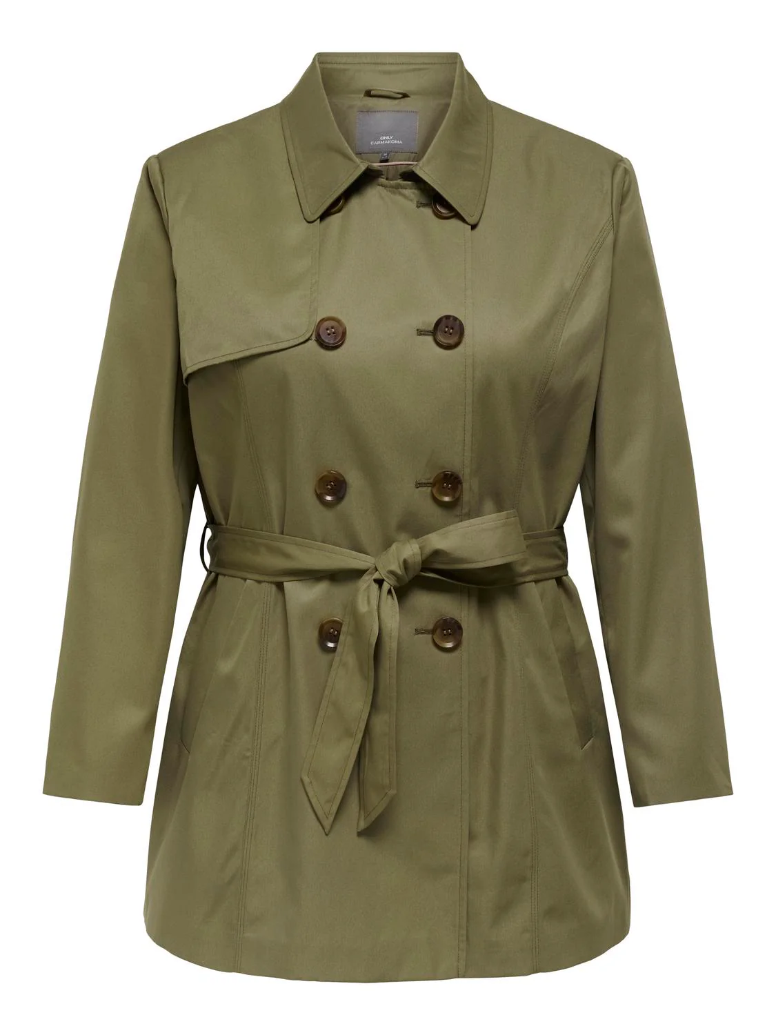 CarValerie - Sort & Grøn Trenchcoat - Image 7