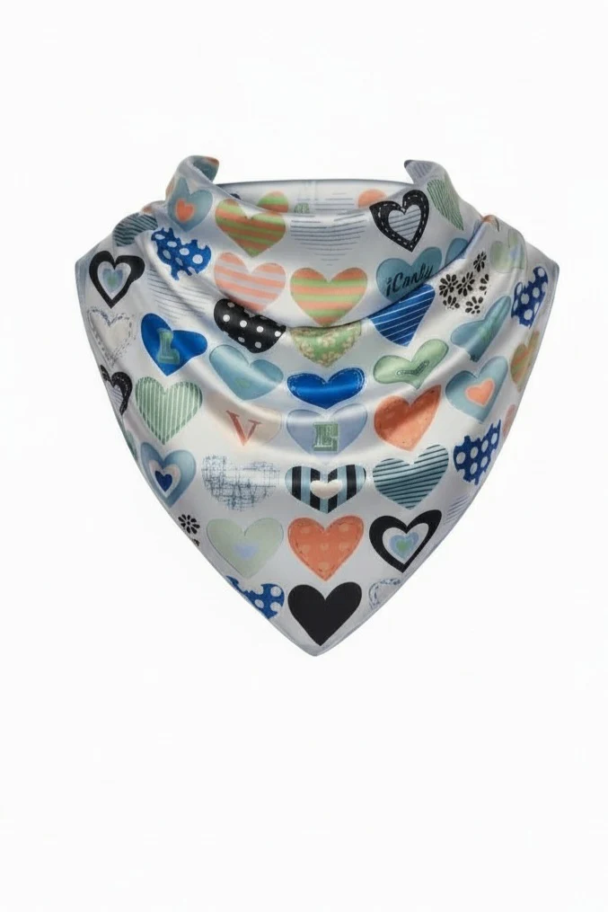 VaTørklæde BA3335 - Hearts All Over - Image 3