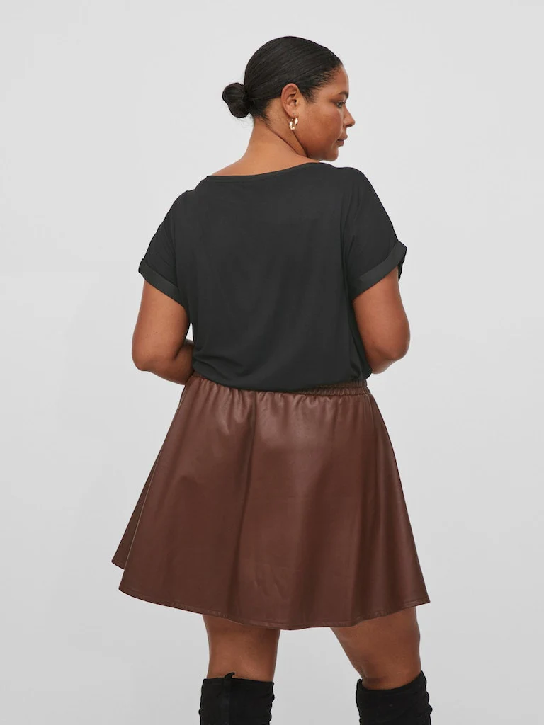 VIELLETTE S/S SATIN TOP - Image 7