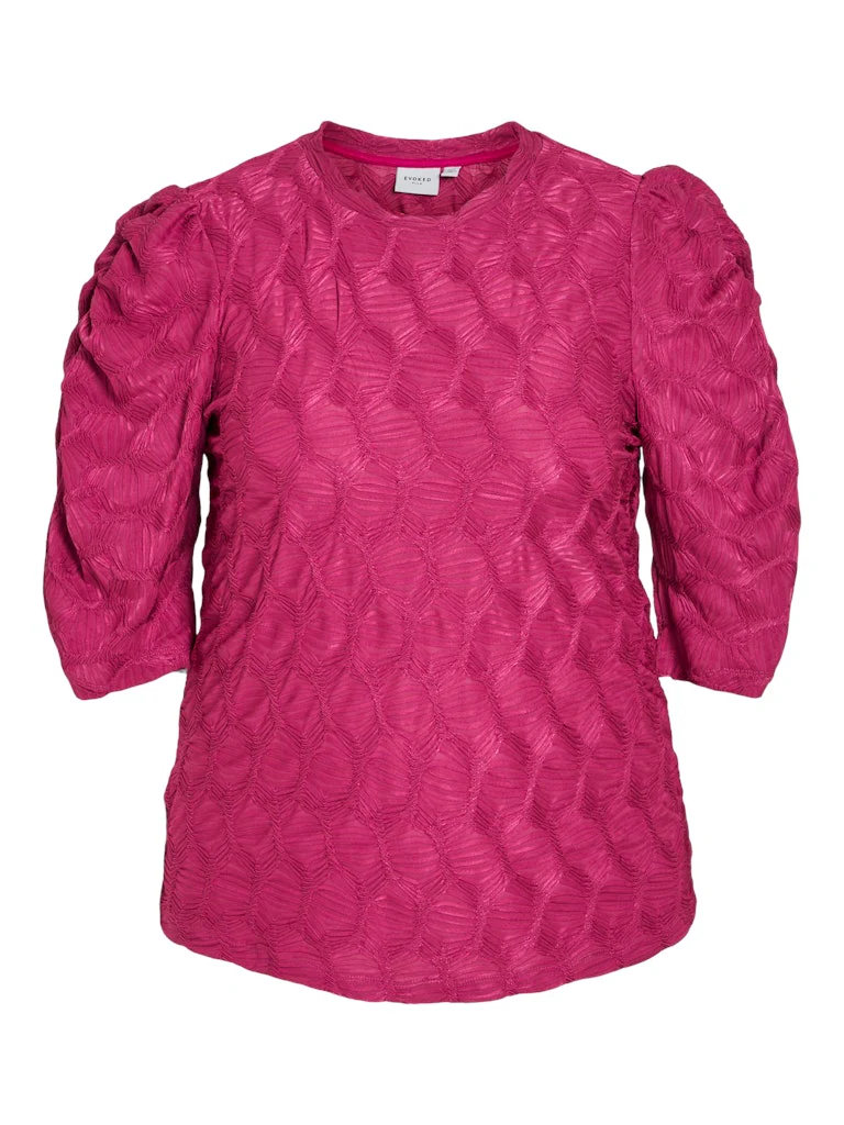 VIELVISA O-NECK 2/4 TOP - Image 6
