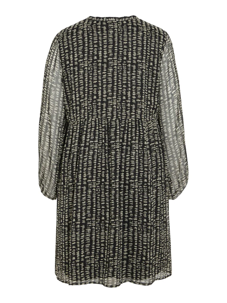 VIFALIA LANA V-NECK L/S  MIDI DRESS - Image 2