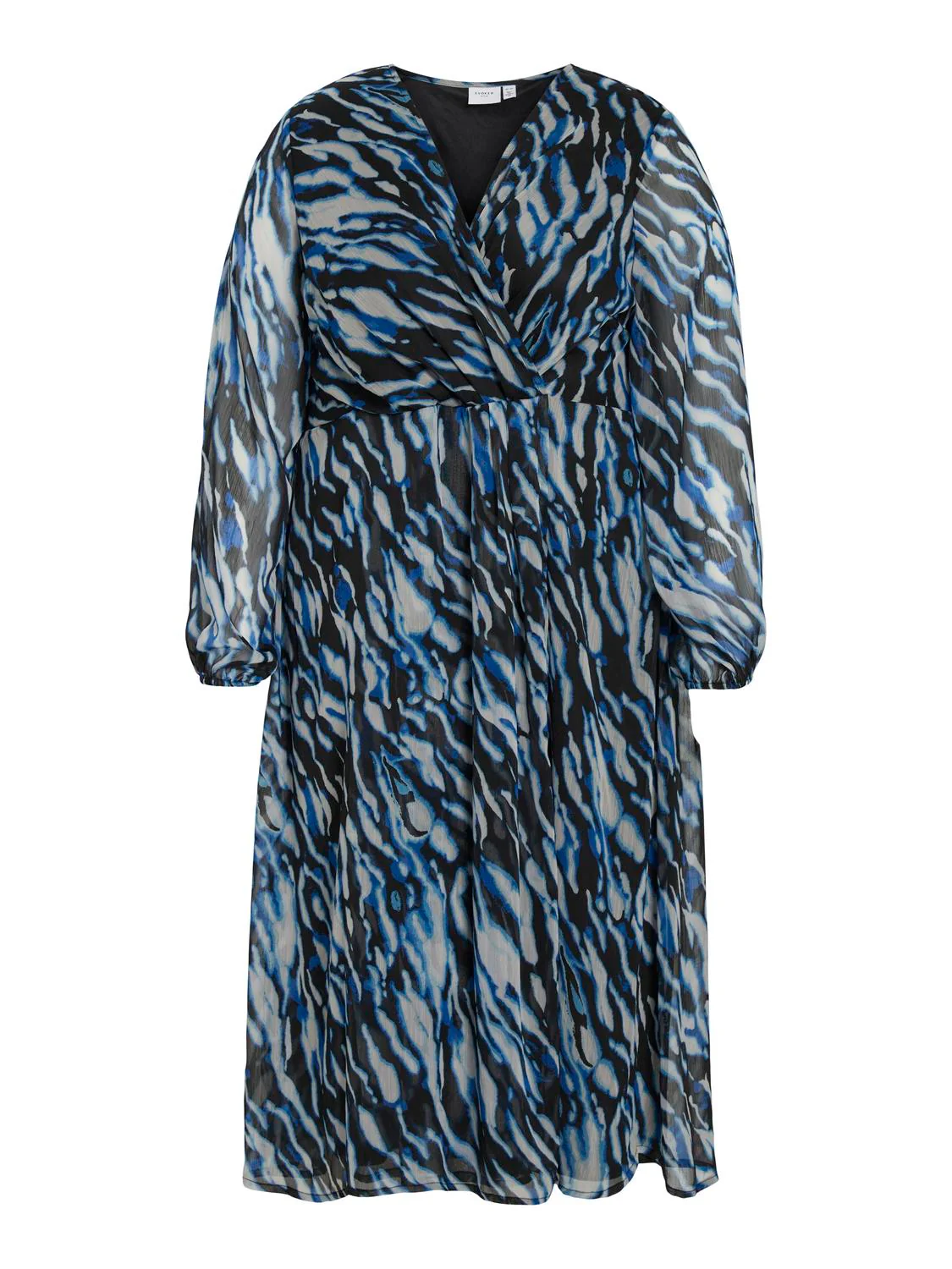 VIFALIA WRAP LS MIDI DRESS - Image 6