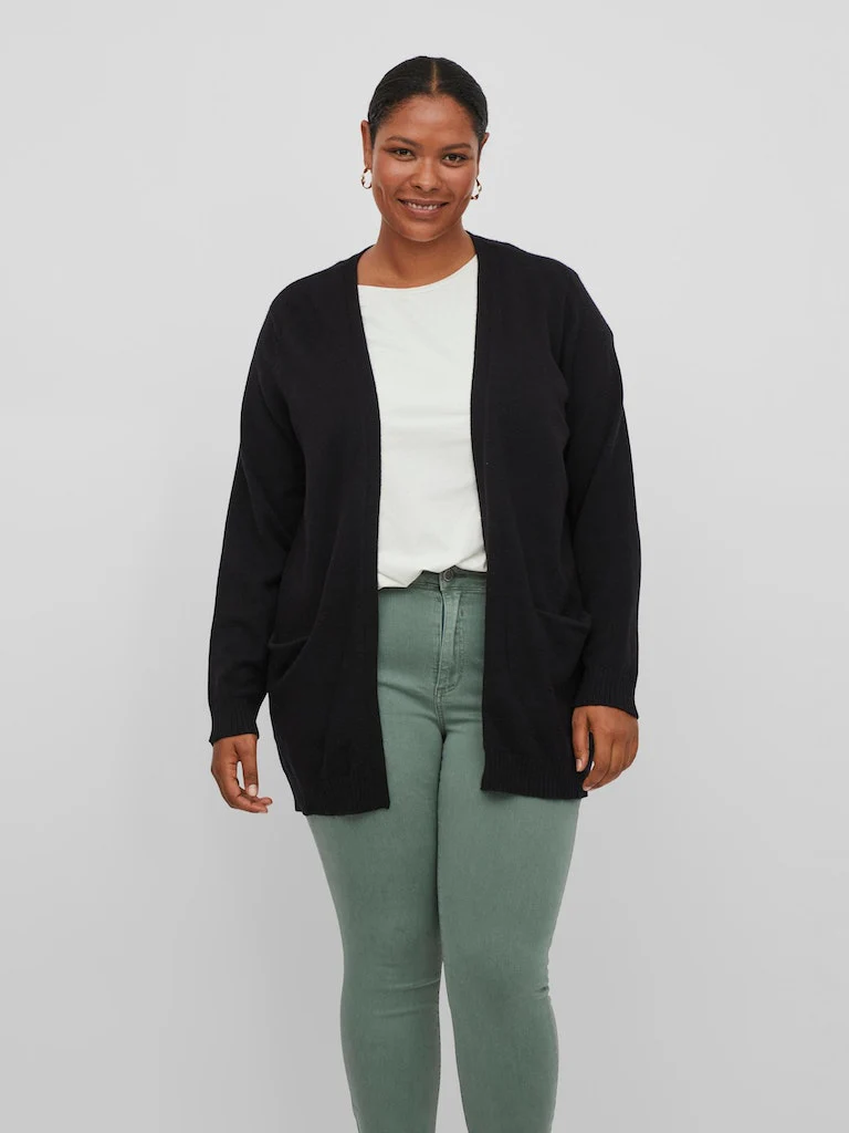 VIRIL OPEN L/S KNIT CARDIGAN - NOOS - Image 10