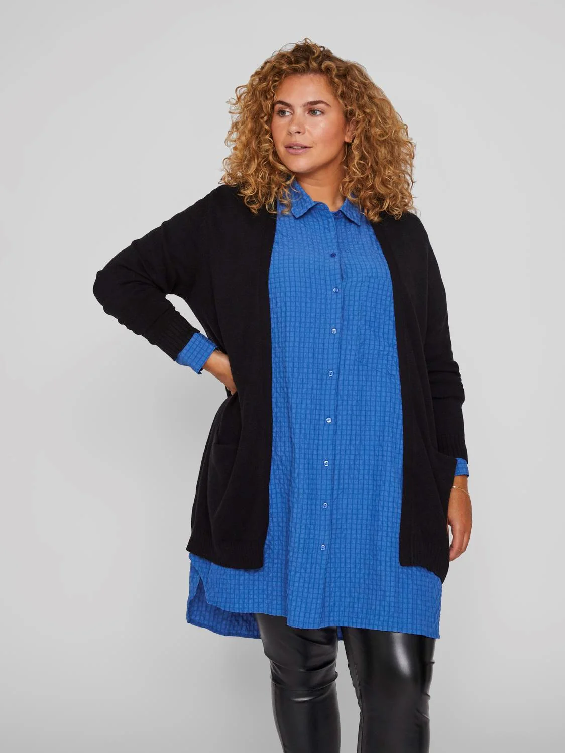 VIRIL OPEN L/S KNIT CARDIGAN - NOOS - Image 14