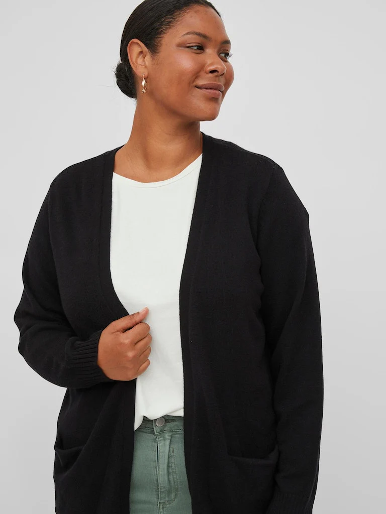 VIRIL OPEN L/S KNIT CARDIGAN - NOOS - Image 6