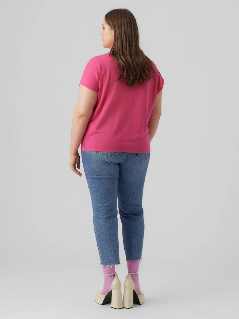 VMAYA SS V-NECK TEE NOOS CURVE - Image 10