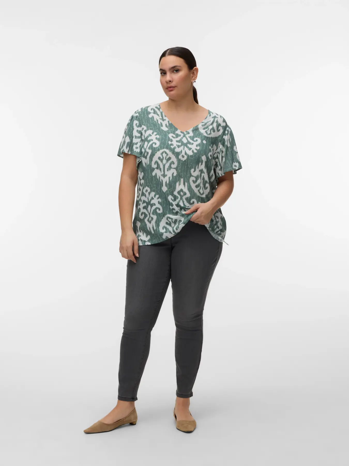 VmcEasy Joy - V-hals Bluse - Image 3
