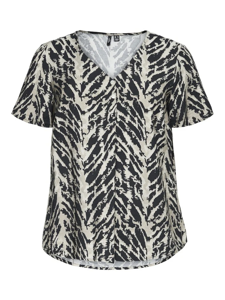 VMCLUCY - Bluse med V-hals - Image 2