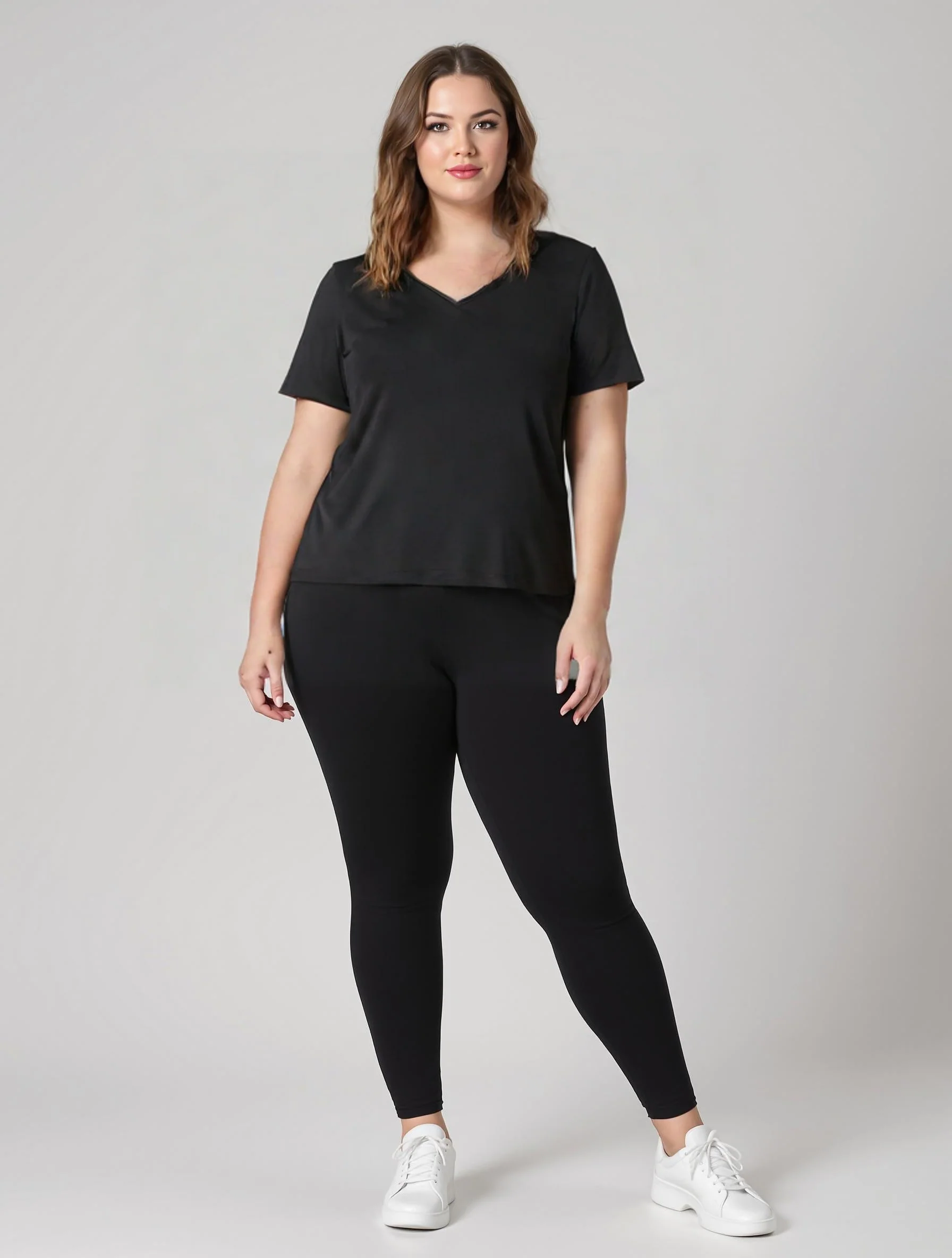 VMCODA S/S V-NECK T-SHIRT