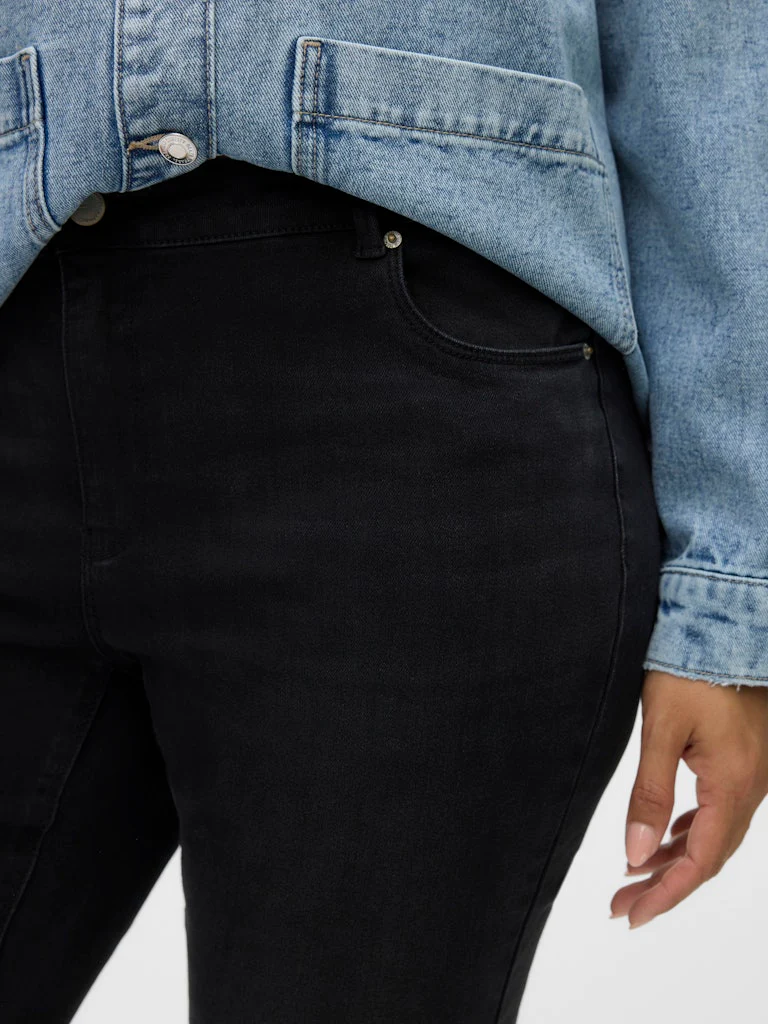 VmcPosh - Skinny Sorte Jeans - Image 2