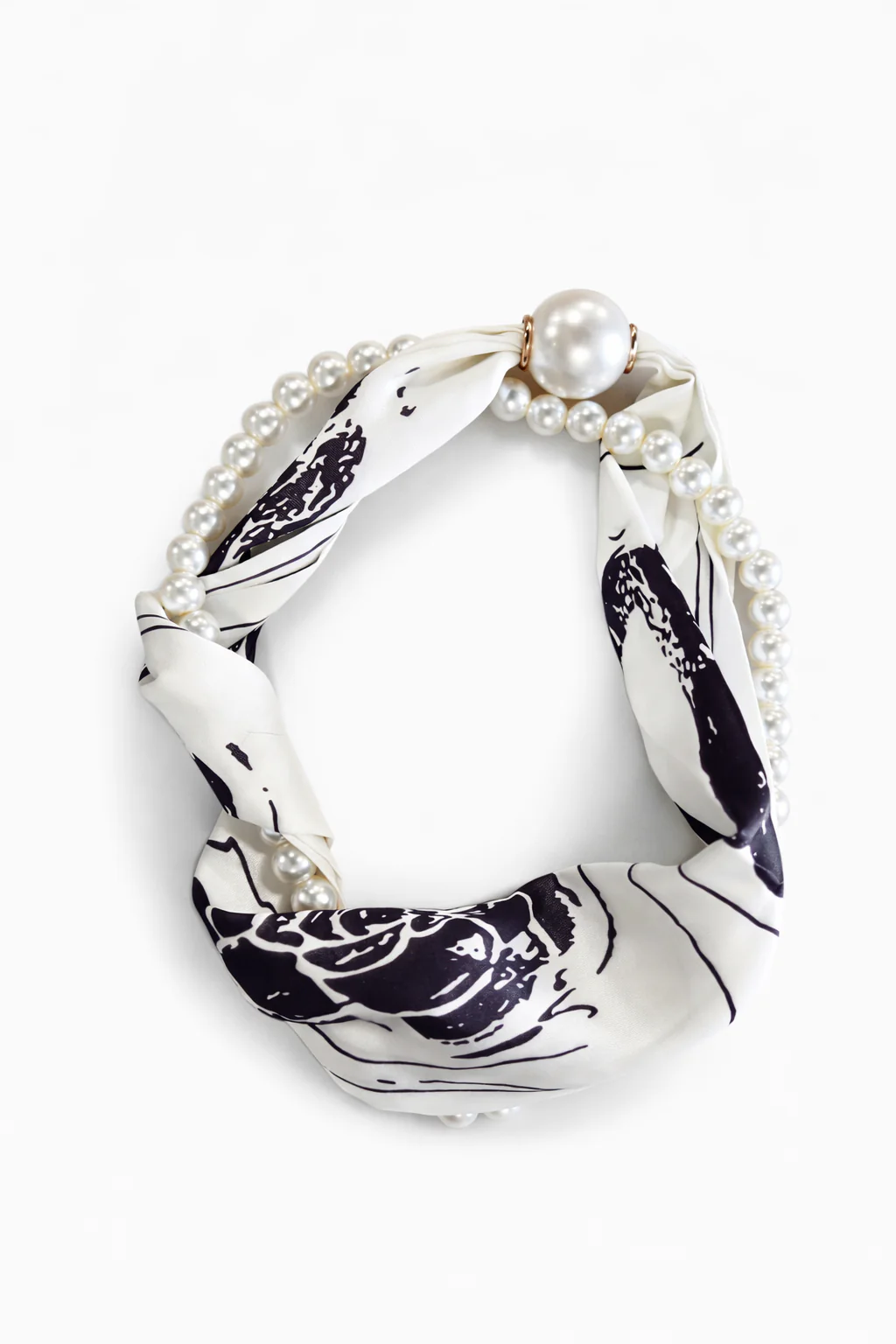 VtScarf -  Tørklæde med Magnet og Perlekæde - Image 15