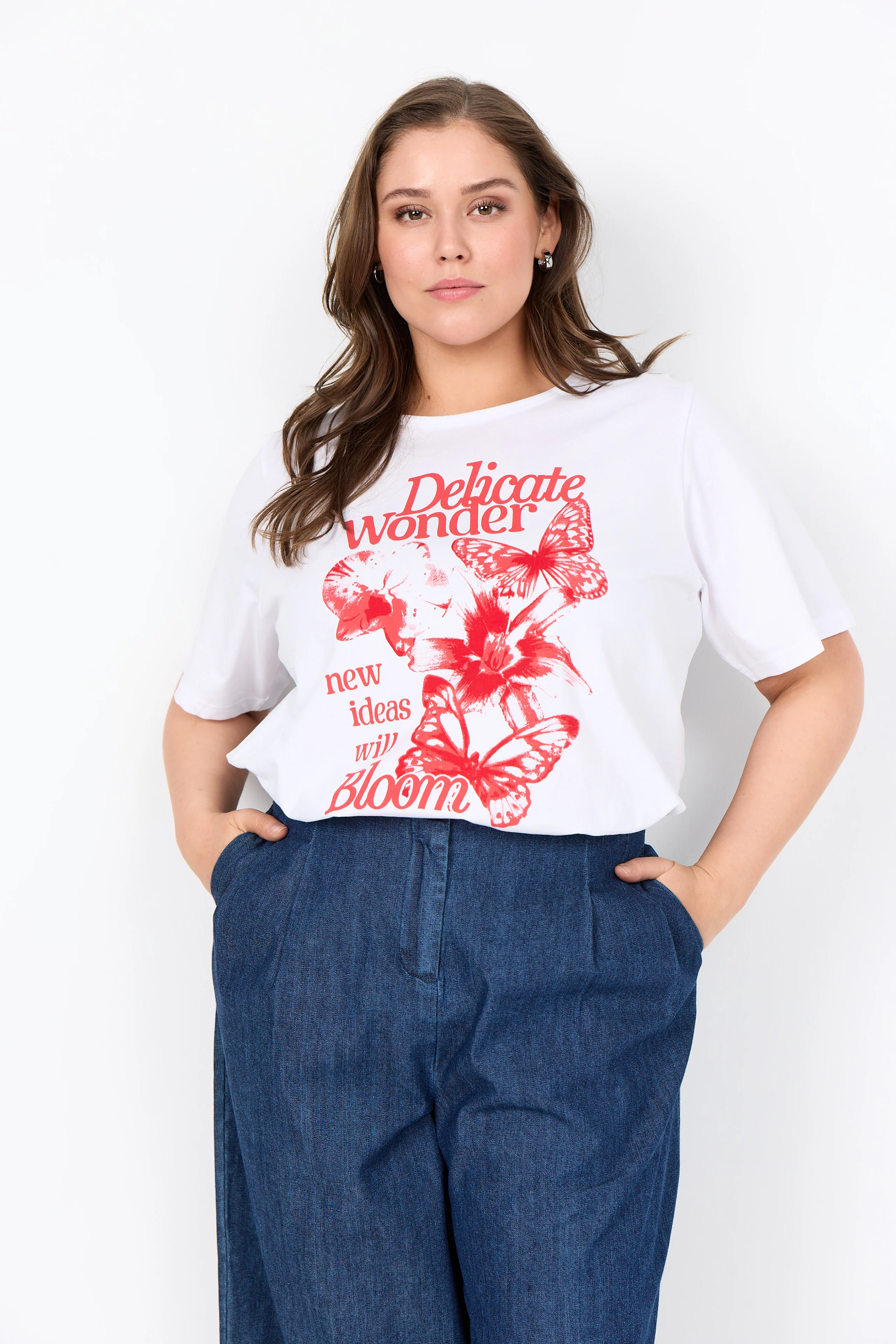 WaHELENE 2 - T-shirt Rødt Print