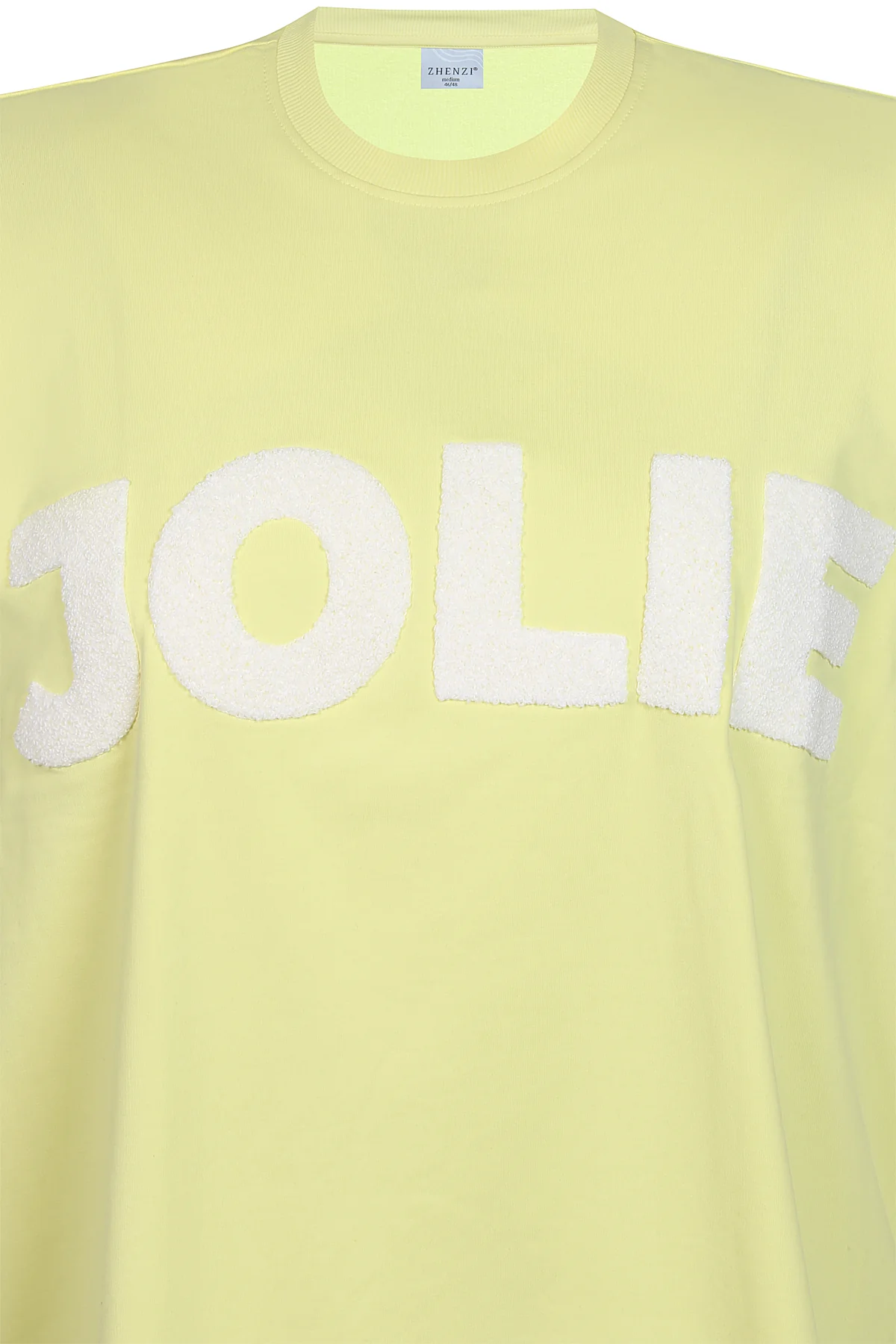 ZhBella 1722 - Sweatshirt med Frotté Broderi - Image 7