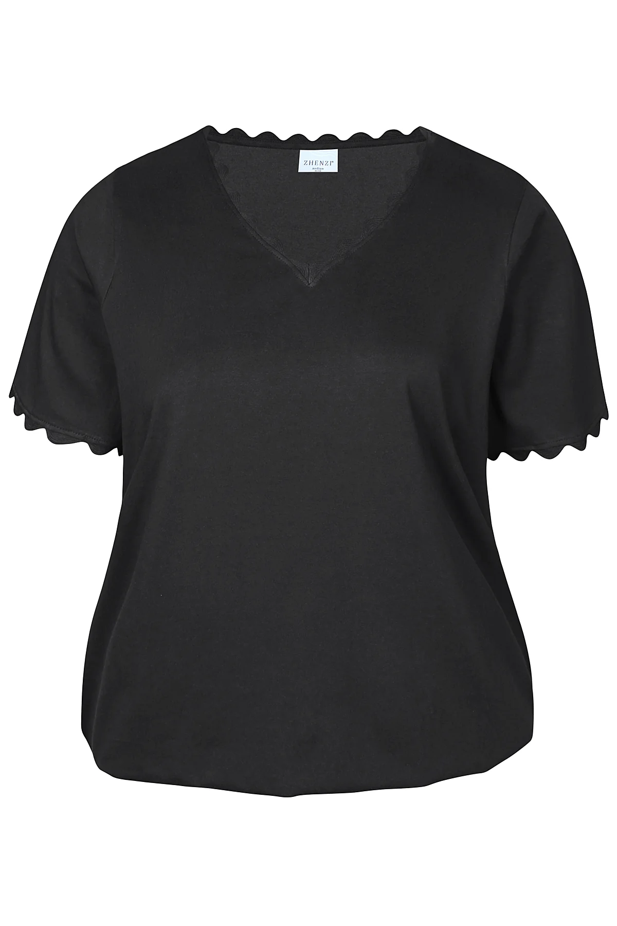 ZhCarla 1251 - T-shirt med tungekant - Image 4