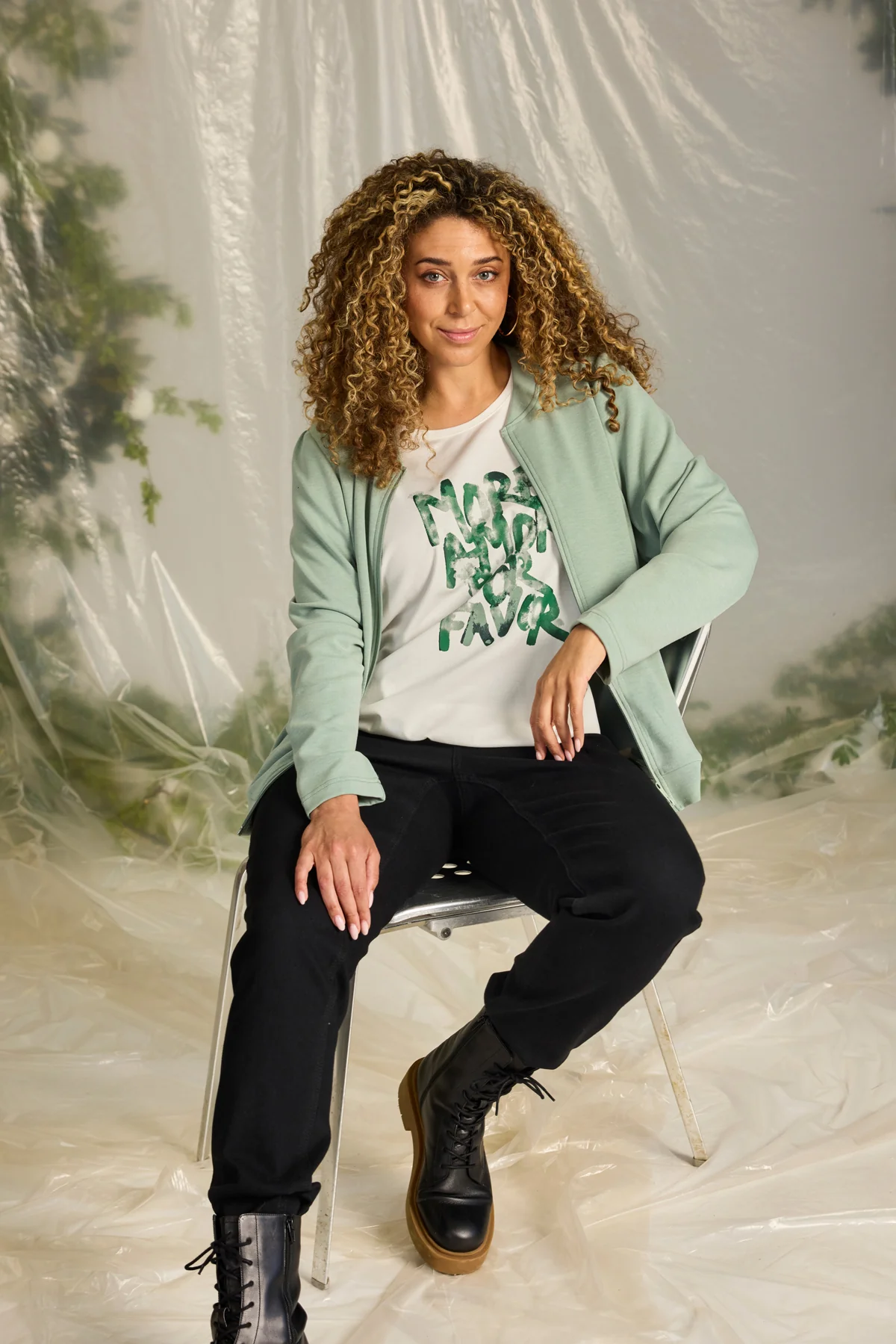ZhMya 1183 - Sweat Cardigan - Image 4