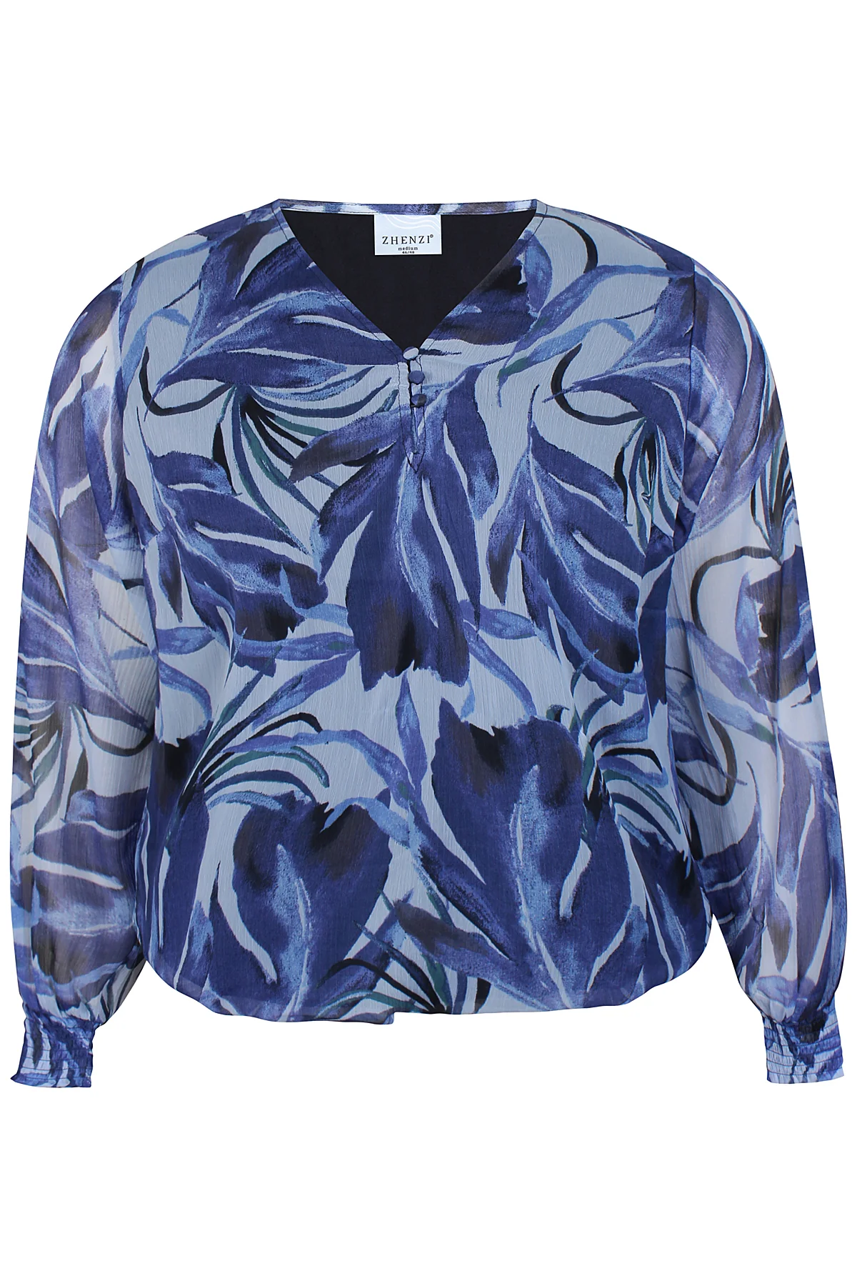 ZhSeya 1042 - Langærmet Bluse - Image 3