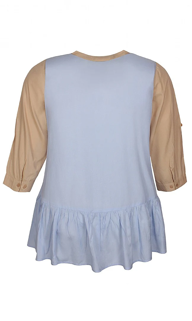 ZhSKY PEPLUM BLOUSE - Image 3
